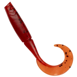 Shad ZEBCO Preyfish Curly, Motoroil, 7.5cm, 1buc/pac