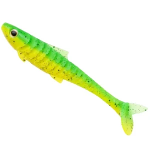 Shad ZECK Baby Rippler, Kiwi Lemon, 12cm, 11g, 3buc/pac Shad ZECK Baby Rippler, Kiwi Lemon, 12cm, 11g, 3buc/pac