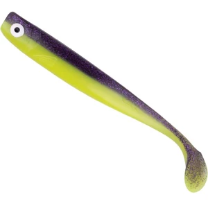 Shad ZECK Zander Gummi, Purple Chartreuse, 9cm, 5.9g, 3buc/pac Shad ZECK Zander Gummi, Purple Chartreuse, 9cm, 5.9g, 3buc/pac