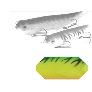 T-shad Colmic 12cm Fire Tiger