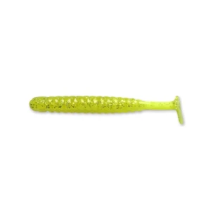 Worm Shad 4predators Floating 8cm / 6 Buc Chartreuse-limetrouse
