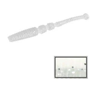 Ziggy Shad Colmic 5.5cm White Silver
