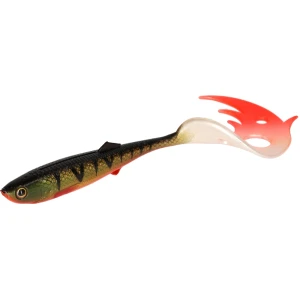 Naluca Sicario Pike Tail 8.5cm/bloody Perch - 4buc