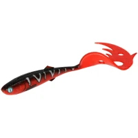 Naluca Sicario Pike Tail 8.5Cm/Red Tiger - 4Buc