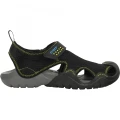 Papuci Crocs Swiftwater Sandal Black/Charcoal Marimea 43,44 M10