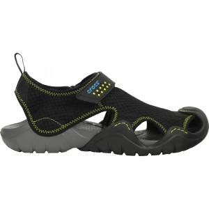 Papuci Crocs Swiftwater Sandal Black/charcoal Marimea 46,47 M12