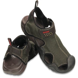 Papuci Crocs Swiftwater Sandal Espresso Marimea 39,40 M7