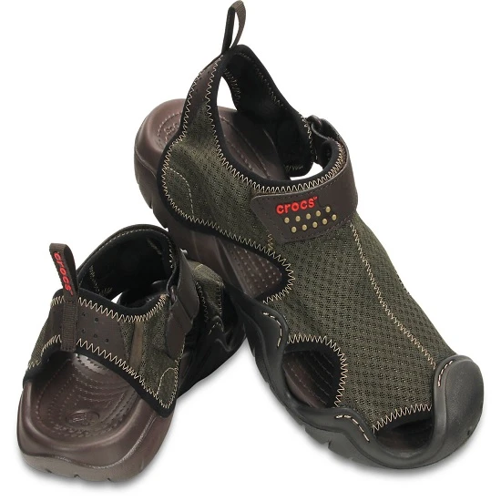 Papuci Crocs Swiftwater Sandal Espresso Marimea 42,43 M9 -15041