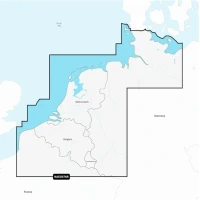 Harta Nautica NAVIONICS Navionics+ Regular NAEU076R Benelux si Vestul Germaniei, microSD/SD