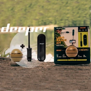 Set Deeper Sonar Chirp+ 2.0 + Range Extender + Phone Holder