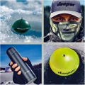 Smart Sonar DEEPER Chirp Plus Winter Bundle + Termos si Carcasa de Noapte + Buff