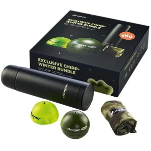 Sonar Smart Deeper Chirp  Plus Winter Bundle Cadou: Termos Si Carcasa De Noapte Plus Buff