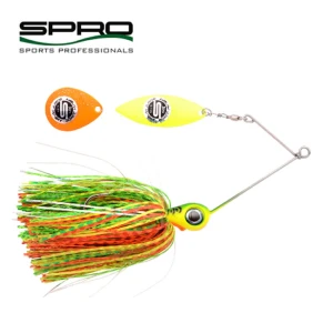 Spinnerbait Spro Iris Ambush Jr Firetiger, 15cm, nr.4/0, 19g  Spinnerbait Spro Iris Ambush Jr Firetiger, 15cm, nr.4/0, 19g