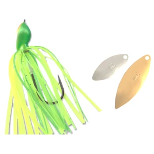 Spinerbait Colmic Flatter 1/2oz 14gr Chartreuse/lime