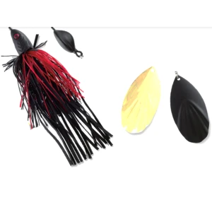 Spinerbait Colmic Quake 1 1/2oz 42gr Black/red