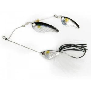 Spinner Sebile Bait Pro Shad Finesse 90mm - 14gr - O - Bleu Gliter Holo