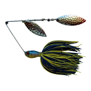 Spinnerbait Bertilure Salcie Nr.2 Salcie Nr.3, 14gr,skirt Siliconic Blue-chartreuse