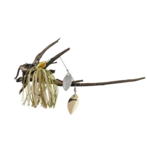 Spinnerbait Colmic Flatter 21gr Chatreuse/white
