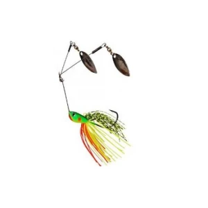 Spinnerbait D.a.m Effzett Twin 9gr -  Firetiger