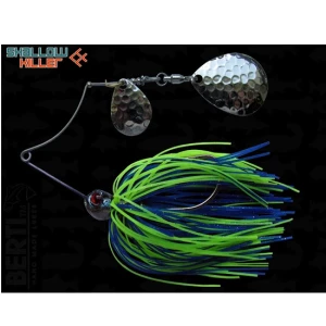 Spinnerbait Bertilure Cu Doua Palete SHALLOW KILLER COLORADO Model COLORADO Culoare BLUE-CHARTREUSE 11 gr. Spinnerbait Bertilure Cu Doua Palete SHALLOW KILLER COLORADO Model COLORADO Culoare BLUE-CHARTREUSE 11 gr.