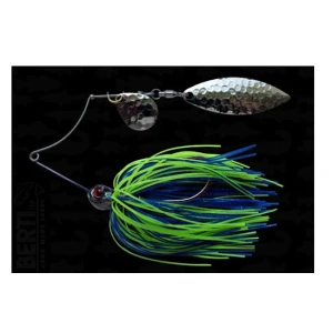 Spinnerbait Bertilure Cu Doua Palete Shallow Killer Colorado Model Salcie Culoare Blue-chartreuse 11 Gr.