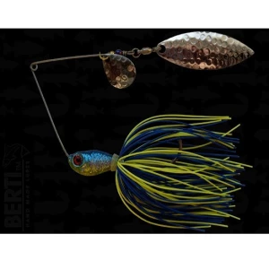 Spinnerbait Bertilure Cu Doua Palete SPINNERBAIT CU SKIRT  COLORADO Model SALCIE Culoare BLUE - CHARTREUSE 14 gr. Spinnerbait Bertilure Cu Doua Palete SPINNERBAIT CU SKIRT  COLORADO Model SALCIE Culoare BLUE - CHARTREUSE 14 gr.