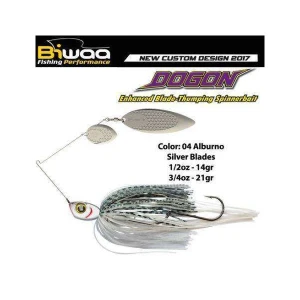 Spinnerbait Biwaa Dogon 21g Alburno-silver Blades