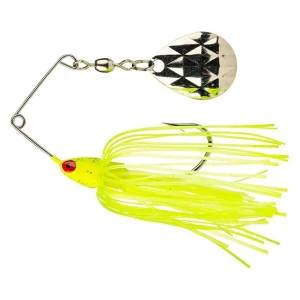 Spinnerbait Strike King Mini-king, Chartreuse Head Chartreuse Skirt, 3.5g