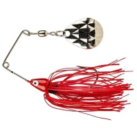 Spinnerbait Strike King Mini-King, Red Shad Head Red Shad Skirt, 3.5g