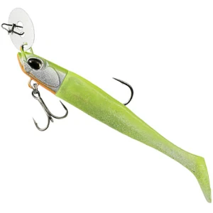 Chatter Shad Duo Bay Ruf, Pcc0658 Lg Chart Back Silver, 18g