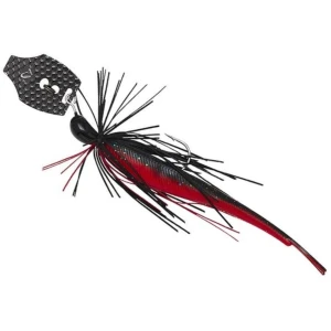 Chatterbait SAVAGE GEAR Crazy Swim Jig, Black N Red, 10cm, 8.5g, 1buc/pac Chatterbait SAVAGE GEAR Crazy Swim Jig, Black N Red, 10cm, 8.5g, 1buc/pac