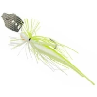 Chatterbait SAVAGE GEAR Crazy Swim Jig, Yellow White, 12.5cm, 14.5g, 1buc/pac Chatterbait SAVAGE GEAR Crazy Swim Jig, Yellow White, 12.5cm, 14.5g, 1buc/pac