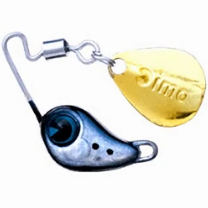 Spinnerbait Ima Adelie 8, 008 Black & Black, 1.8cm, 8g