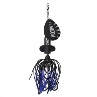 Spinnerbait Madcat A-static Screaming Spinner 65gr Black Devil