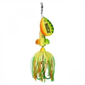 Spinnerbait Madcat A-Static Screaming Spinner 65gr Firetiger UV Spinnerbait Madcat A-Static Screaming Spinner 65gr Firetiger UV
