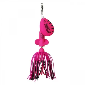 Spinnerbait Madcat A-static Screaming Spinner 65gr Fluo Pink Uv
