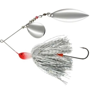 Spinnerbait REIVA Powerflex 18g, Alb - Argintiu