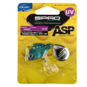 LINGURITA SPRO ASP SPINNER UV 10 GR FIRE FLIP LINGURITA SPRO ASP SPINNER UV 10 GR FIRE FLIP