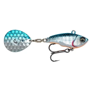 Naluca Savage Gear Fat Tail NL 6.5cm 12.5g Blue Silver Naluca Savage Gear Fat Tail NL 6.5cm 12.5g Blue Silver
