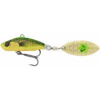 SPINNER SAVAGE GEAR 3D STICKLEBAIT TAILSPIN 8CM 18G SINKING FIRETIGER