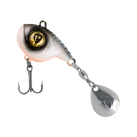 SPINNERTAIL FOX RAGE BIG EYE SPIN TAIL, BLEAK, 14G SPINNERTAIL FOX RAGE BIG EYE SPIN TAIL, BLEAK, 14G
