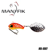SPINNERTAIL MANYFIK BUBU OL S007 2.7CM 10G SPINNERTAIL MANYFIK BUBU OL S007 2.7CM 10G