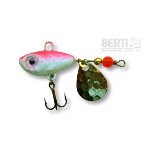 Spinertail Bertilure Fish-helic Nr.2 Colorado Culoare Alb- Roz Fluo 11 Gr.