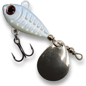 Spinnertail Berti Skeletonik Pro Colorado Nickel, Alb 1013, 10g