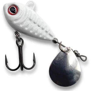 Spinnertail Berti Skeletonik Pro Colorado Nickel, Alb 1013, 20g