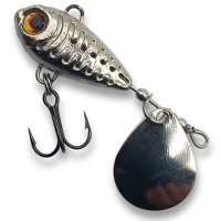 Spinnertail Berti Skeletonik Pro Colorado Nickel, Nickel, 18g