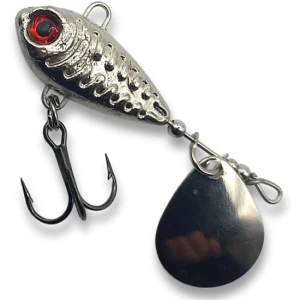 Spinnertail Berti Skeletonik Pro Colorado Nickel, Nickel, 22g