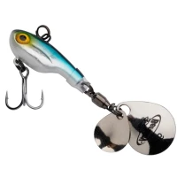 Spinnertail Berkley Pulse  Silver Glitter 7cm 14g Spinnertail Berkley Pulse  Silver Glitter 7cm 14g