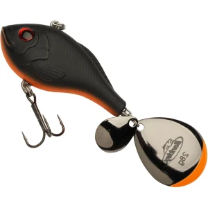Spinnertail Berkley Pulse Spintail Xl, 8cm, 18g, Black Orange, 1buc/pac