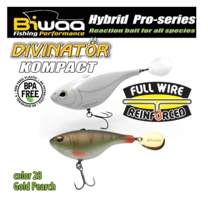Spinnertail Biwaa Divinator Kompact 90 Gold Perch 9cm 55g 1buc Spinnertail Biwaa Divinator Kompact 90 Gold Perch 9cm 55g 1buc